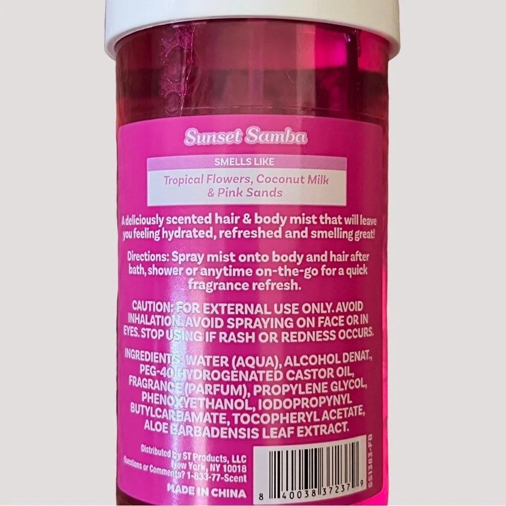 Solar Flare Hair & Body Fragrance Mist - Sunset Samba
